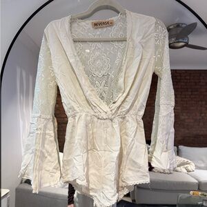 Peppermayo White Romper